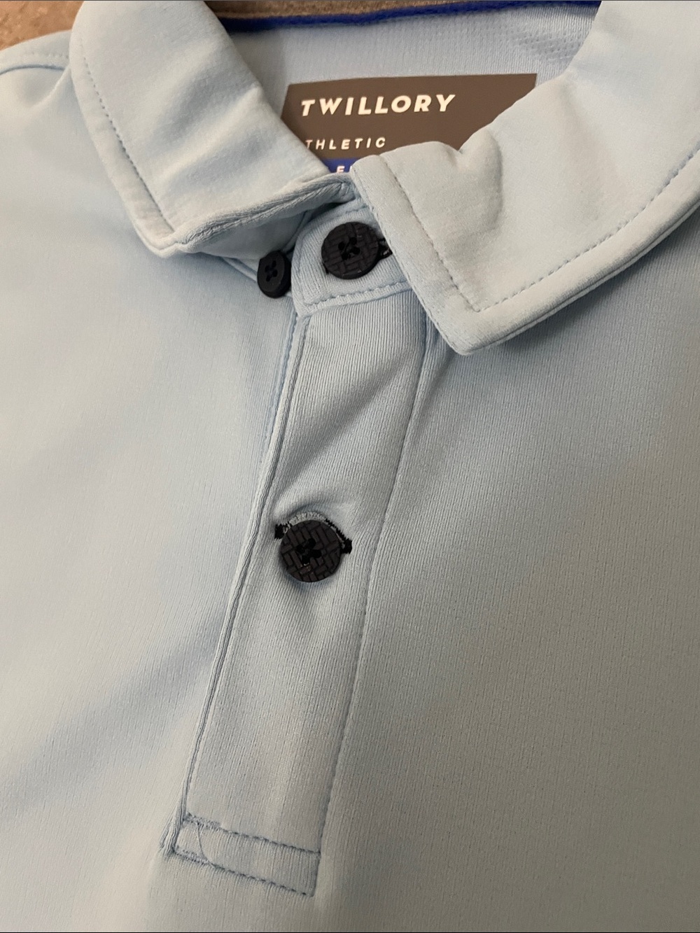 Twillory Athleisure Long Sleeve Polo size Large - Picture 3 of 8